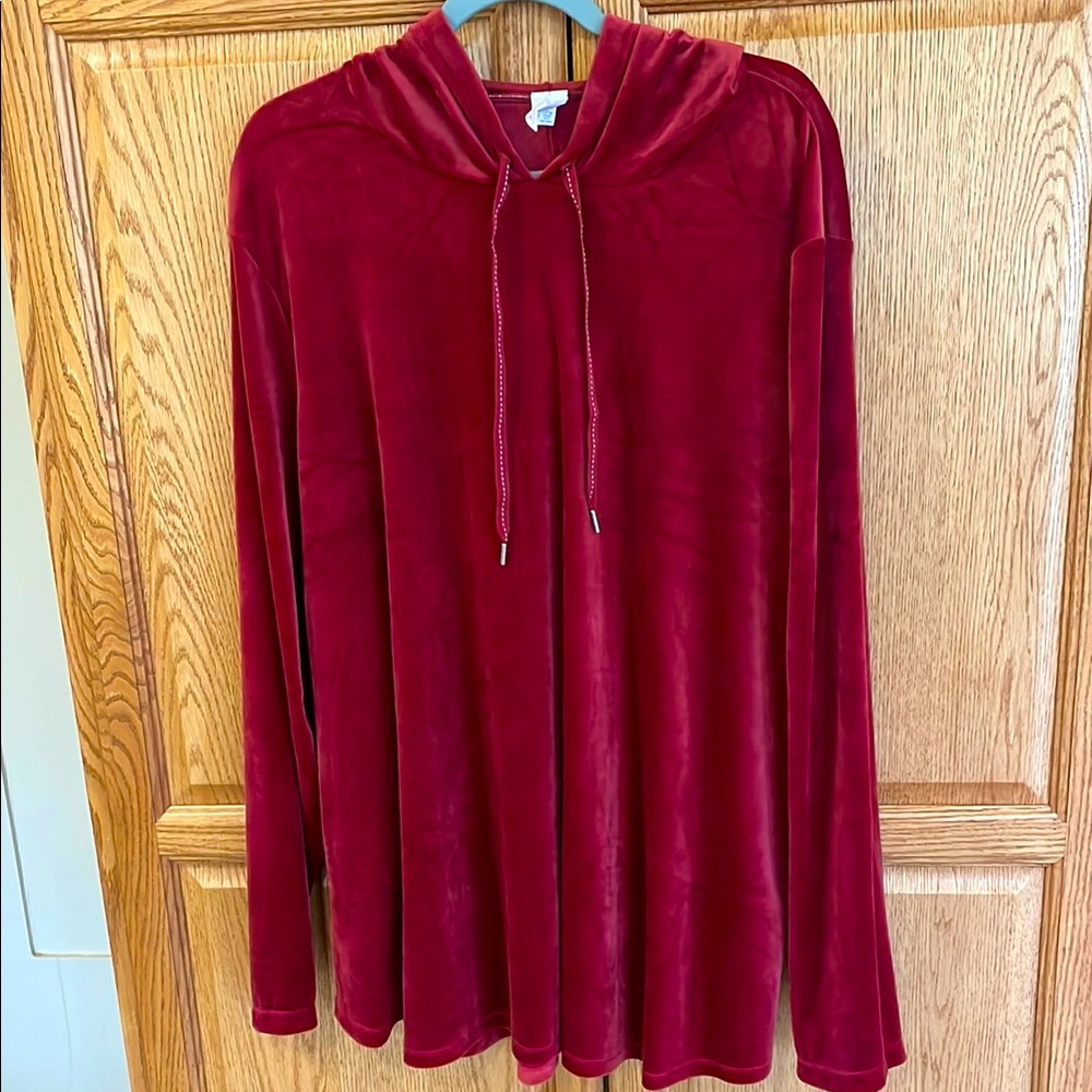 Livi velour hoodie, size 30/32